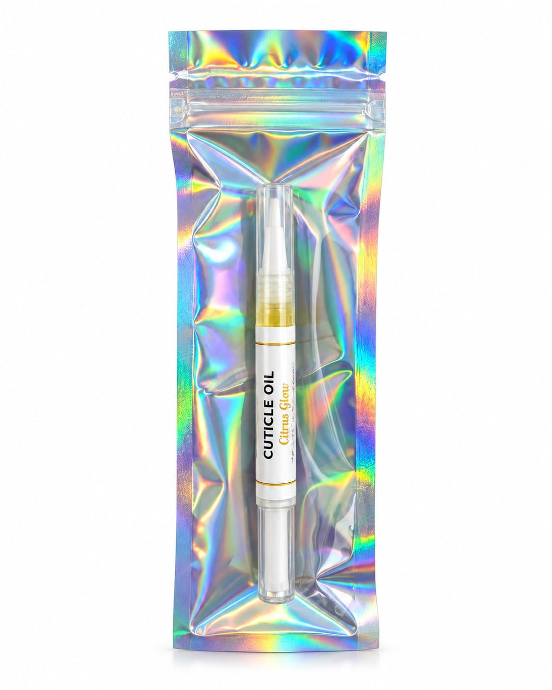 Yellow Brick Road Cuticle Oil Pen for Nails, Citrus Glow Scent, Moisturizing Nail and Cuticle Oil with Brush Applicator, 1 Pack