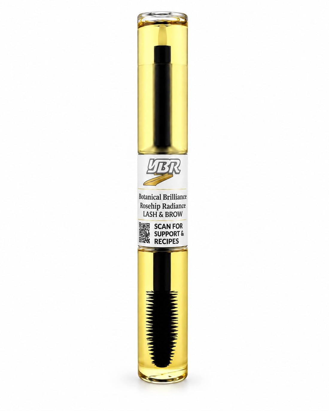 Yellow Brick Road Lash & Brow Conditioning Oil, Dual-Ended, 10 mL, 1 Pack