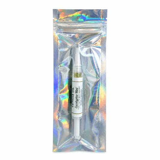 Yellow Brick Road Cuticle Oil Pen for Nails, Eucalyptus Mint Scent, Moisturizing Nail and Cuticle Oil with Brush Applicator, 1 Pack