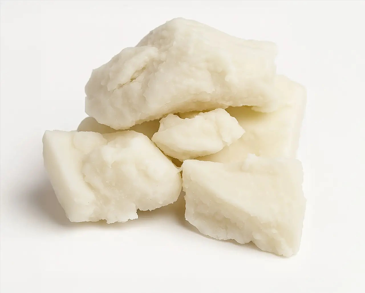 Raw ivory shea butter 3 lb block for skin hydration and nourishment, ideal for DIY skincare and haircare products.