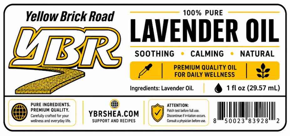 Lavender Oil, 1 oz Amber Glass Dropper Bottle - Essential Oil